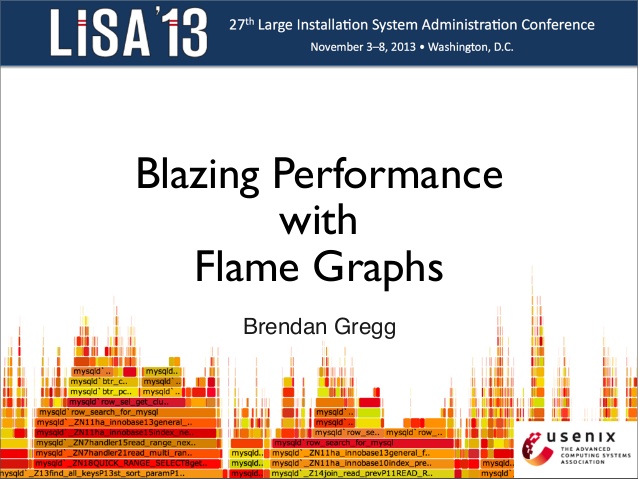 blazing performance with flame graphs